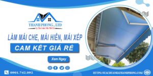 Làm mái che, mái hiên, mái xếp tại Quốc Oai【cam kết giá rẻ】