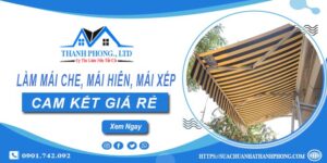 Làm mái che, mái hiên, mái xếp tại Sóc Sơn【cam kết giá rẻ】