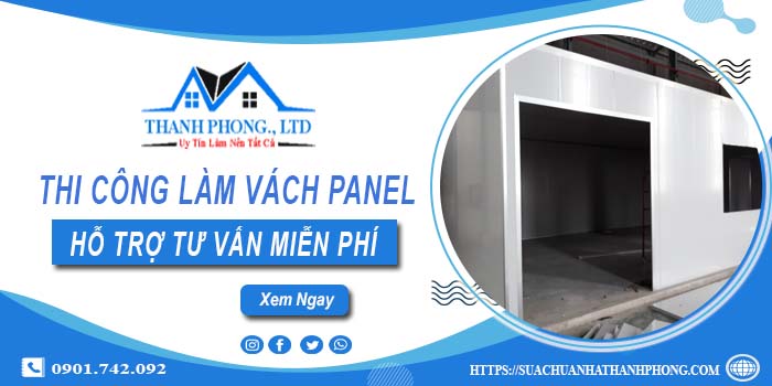 Hỗ trợ tư vấn làm vách Panel tại Bà Rịa【LH O9O1.742.O92】