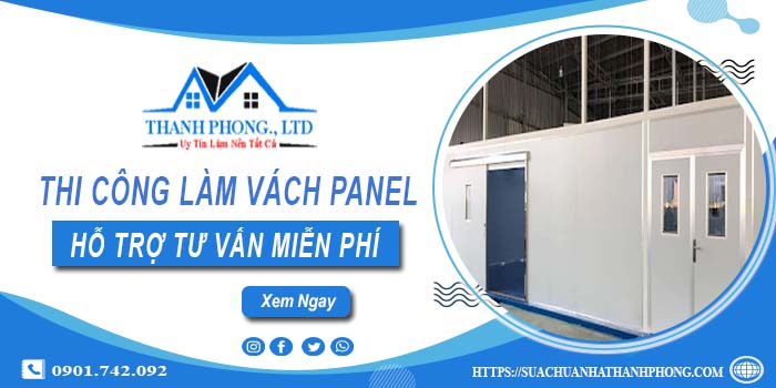 Hỗ trợ tư vấn làm vách Panel tại TpHCM【LH O9O1.742.O92】